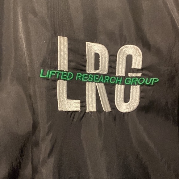 LRG Lifted Research Group Black Jacket African Union National Flags: Mens - Picture 11 of 16